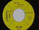 Northern/Sweet Soul 45 COLT 45's Lady Lady/I Know I Love You on Jerry VG++