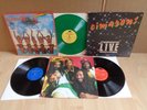 3xLP's CIMARONS - MAKA 1978 UK coloured/LIVE 1978 UK/REGGAEBILITY UK 1981 roots