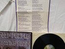 Deep Purple Machine Head Vinyl LP Warner Bros. Records BS 2607 1974 + poster