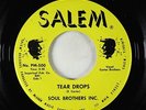 Northern/Sweet Soul 45 - Soul Brothers Inc. - Tear Drops - Salem - VG+ rare