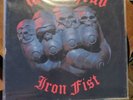MOTORHEAD Iron Fist LP vinyl Mercury Records BRNA-539 80's press UK issue