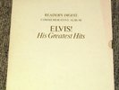 Elvis  His Greatest Hits Readers Digest Commemorative 8 LP's Album Vintage 1979