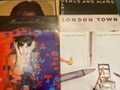6 Paul McCartney Wings Vinyl LP Record Albums Pipes Of Peace London Town II