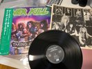 OVERKILL -taking over 1ST PRESS JAPAN LP +OBI 1987 metallica megadeth