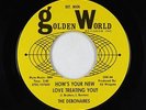 Northern Soul 45 - Debonaires - How's Your New Love - Golden World