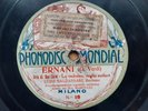 luigi baldassari Dir. Martucci Ernani Phonodisc Mondial 78 RPM 11