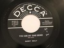 ROCKABILLY BUDDY HOLLY Modern Don Juan / You Are My One Desire DECCA 30166 M-