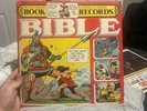 The Children's Bible Full Color Book + 2 Vinyl LP's Peter Pan Records DM-101 VG