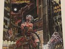 Sealed IRON MAIDEN - SOMEWHERE IN TIME 1986  Promo Promotional Use Only Album LP