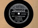 TEDDY WILSON ORCHESTRA W/ BILLIE HOLIDAY ON BRUNSWICK 8259