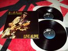 STEVIE RAY VAUGHAN LIVE ALIVE 2 LP ORIG 1ST PRESS 1986 TEXAS FLOOD NM