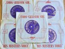 5 X GOLD LETTERING UK HMV 45'S VAUGHAN HILTON ROYAL AIR FORCE EX+ FREE UK P&P
