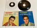 ELVIS PRESLEY KING CREOLE Vol. 1 & 2 45 RPM EPs & PICTURE SLEEVES RCA 1958