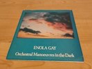 ENOLA GAY -Orchestral Manoeuvres In The Dark - 1980 VYNIL45 GIRI NUOVO MAI USATO