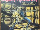 Iron Maiden Piece of Mind 1983 Uk 1st Edition EMA800 Very Good + used condition