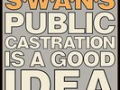 Swans Public Castration Is A Good Idea 2LP Black Vinyl NEW SEALED