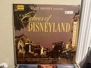 RARE DISNEY PRESENTS ECHOES OF DISNEYLAND / DEE FISHER / 1957 / PURPLE LABEL