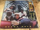 Ice-T Rhyme Pays LP Vinyl 1987 Sire Gangsta Records