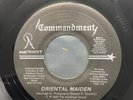 RARE PRIVATE PRESS Commandment Oriental Maiden 7 Inch 45 Rpm Vinyl Record Metal
