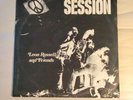 LEON RUSSELL and FRIENDS 'SESSION' Record LP BLUE Vinyl NM
