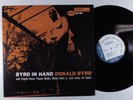DONALD BYRD Byrd In Hand BLUE NOTE LP VG+ dmm audiophile reissue y