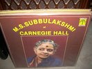 M.S. SUBBULAKSHMI st carnegie hall ( world music ) 3lp