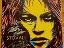 Microwave Stovall Vinyl LP Limited Signed /75 Violet Galaxy