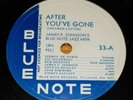James P. Johnson After You've Gone Joy Mentin 1944  BLUE NOTE -RARE JAZZ