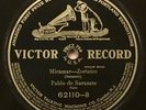 78 RPM - VICTOR 62110 - Pablo de Sarasate, “Miramar” - VG++ Violin Masterpiece