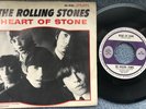 THE ROLLING STONES HEART OF STONE / WHAT A SHAME 45 W PICTURE SLEEVE PLAY TESTED