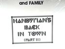 JIMMY HANDYMAN JONES & FAMILY Handyman Back In LP RARE ;SOUL FUNK;JAZZ BREAKS