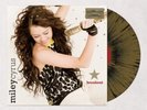 Miley Cyrus - Breakout Exclusive Limited Edition Gold Black Splatter Vinyl LP