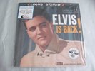 Elvis Presley  Elvis is back (barnes and Noble) Blue Vinyl sealed friday music++