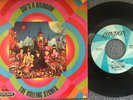 ROLLING STONES SHE'S A RAINBOW / 2000 LIGHT YEARS FR 45 W PICTURE SLEEVE TESTED