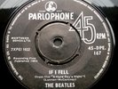 The BEATLES - *IF I FELL* / *AND I LOVE HER* - 1964 - INDIA PRESSING - NEAR MINT