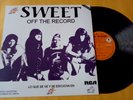 SWEET-Off the record-LP Mexico Promo Radio Unique Cover