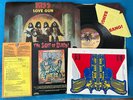 KISS Love Gun Promo LP w/Unpunched Gun & Order Form Original Vintage Aucoin Ace