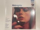 TAYLOR SWIFT MIDNIGHTS LP VINYL WITH HAND SIGNED PHOTO Moonstone Blue Edition