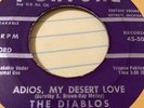THE DIABLOS Featuring NOLAN STRONG  ADIOS, MY DESERT LOVE/AN OLD FASHIONED GIRL