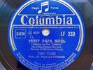 TINO ROSSI Petit Papa Noël & Destins 78 Tours RPM Columbia LF 232