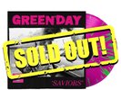 GREEN DAY SAVIORS Store Exclusive Neon Pink W Neon Green Splatter Vinyl LP
