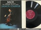 JANOS STARKER BACH Suites For Solo Cello Mercury Living Presence Mono Promo Nice