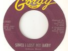 THE TEMPTATIONS Since I Lost My Baby Earn It GORDY MOTOWN NORTHERN SOUL USA 45
