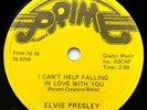 ELVIS PRESLEY Cant Help Falling In Love With You / Burning Love 10
