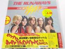 THE RUNAWAYS LP  LIVE IN JAPAN GATEFOLD OBI + PHOTO INSERTS Mercury RJ-7249 EXC