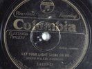 Blues 78 BLIND WILLIE JOHNSON Let Your Light Shine On Me COLUMBIA HEAR 2515