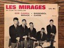 RARE EP 45T LES MIRAGES du clan du carillon BOB GAMMA TWIST YEYE ARRAS 1963 VG