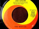 Beatles 45 1969 And I Love Her Subsidiary of…ERROR. NO CAPITOL LOGO