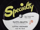 Rock & Roll 78 LITTLE RICHARD Tutti-Frutti SPECIALTY SP-561 V+ HEAR 2835
