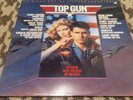 TOP GUN ORIGINAL SOUNDTRACK VINYL LP 1986 CBS 70296 WITH LYRIC INSERT